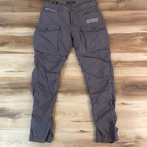Cult of Individuality Rocker Cargo Grey Stacked Pants Mens 33x31 620A0-RC08E